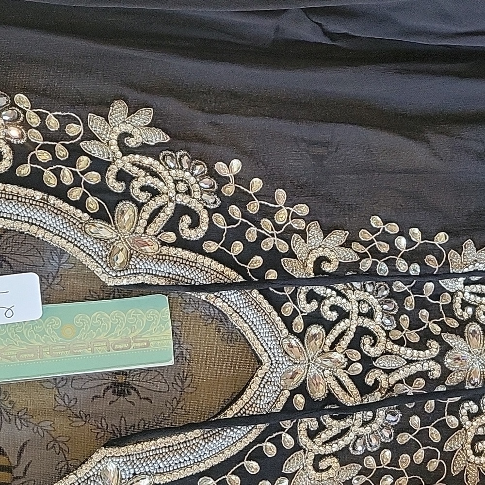 NWT, Kareenas, swim cover-up, Medium, Black - Picture 7 of 14